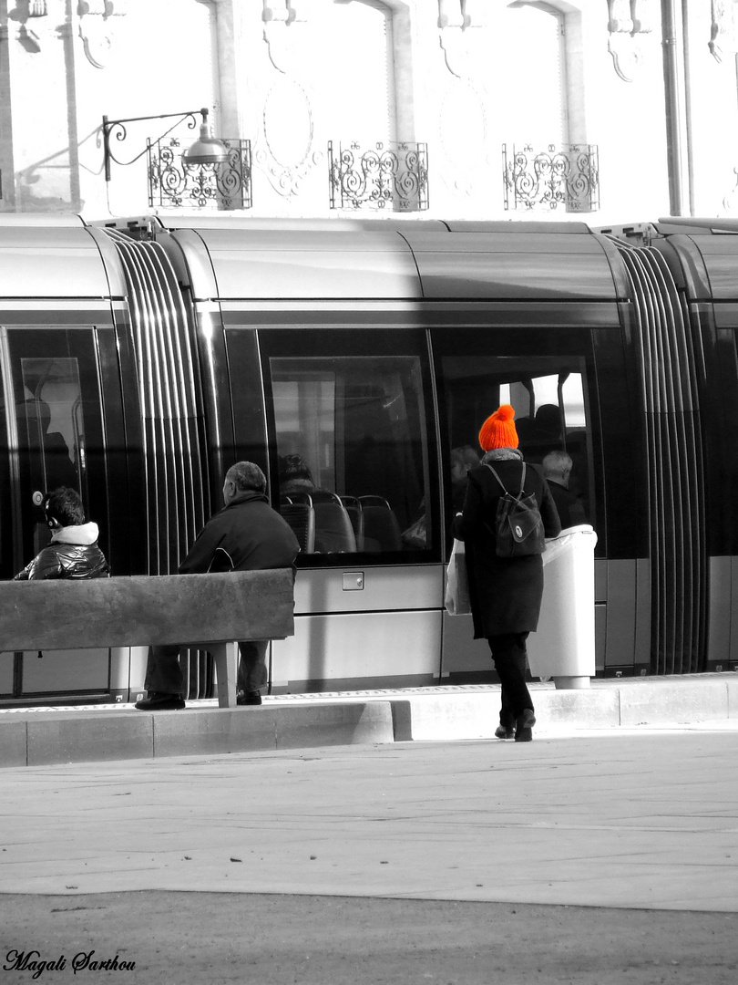 Un bonnet qui attire l'oeil ;-)