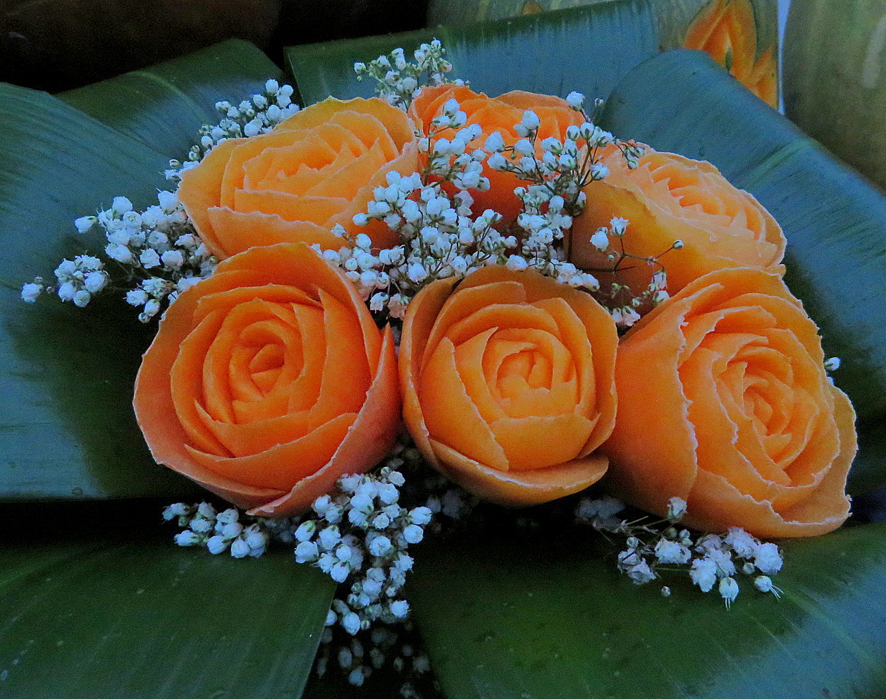 un bouquet di rose (di zucca)