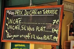 un Cafe 7€!