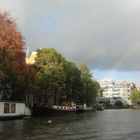 Un canal de Amsterdam