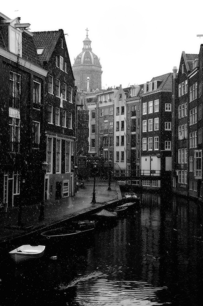 un canale di Amsterdam