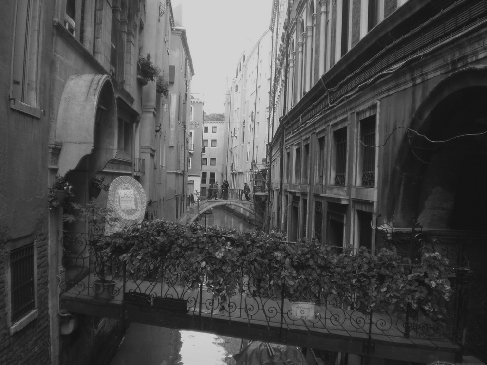 Un canale di venezia