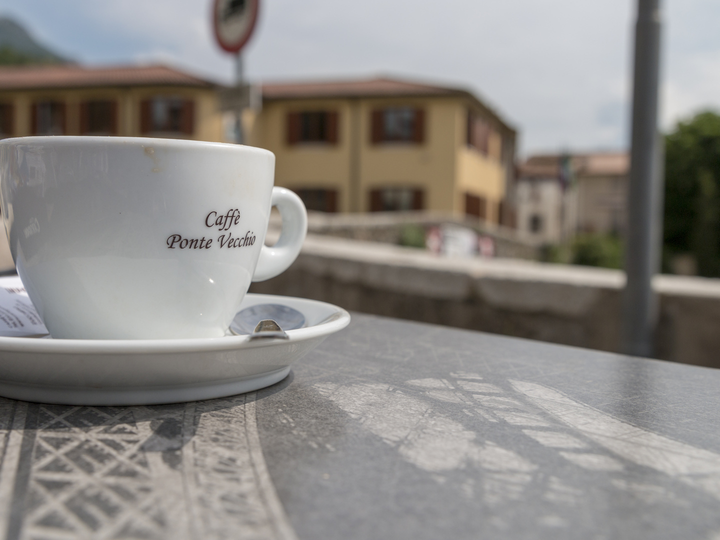 un Cappuccino al ponte Vecchio