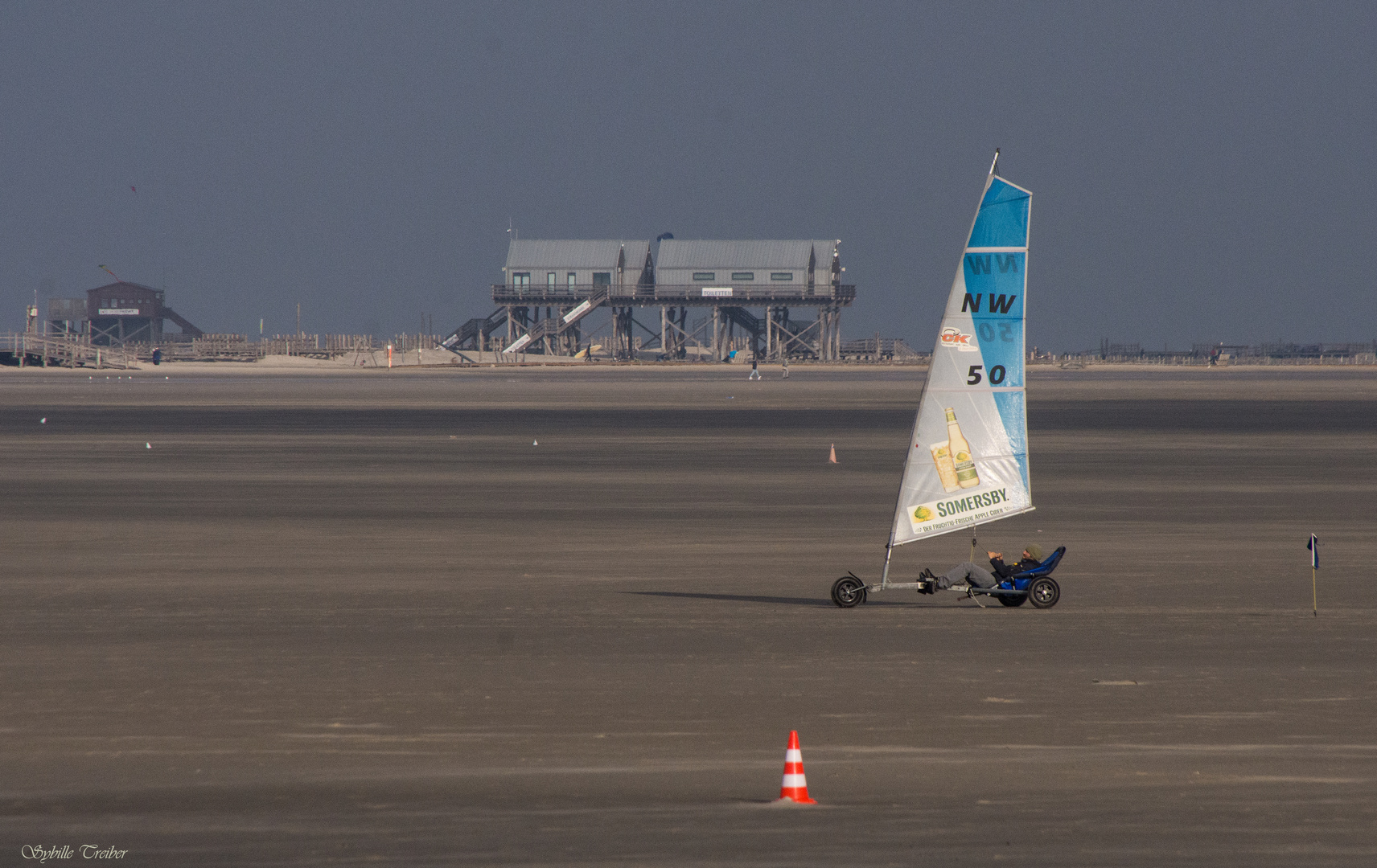 Un chars à voile