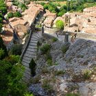 un chemin Calade, en pas- d'âne.