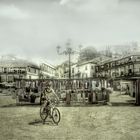 UN CICLISTA EN CHINCHON