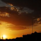 un cielo impactante en este verano madrileño. 22-06-09