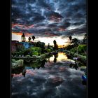 UN CIELO SOBRE EL CANAL DE VENICE BEACH