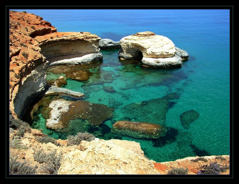 un coin de paradis sur la côte lybienne