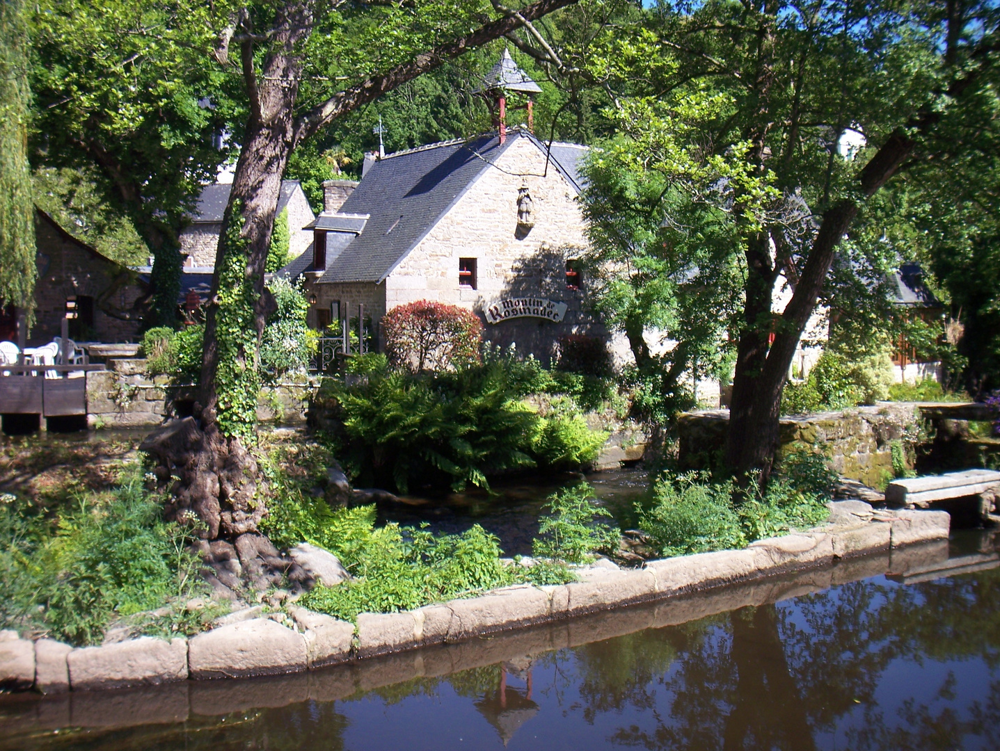 un coin paisible de Pont-Aven