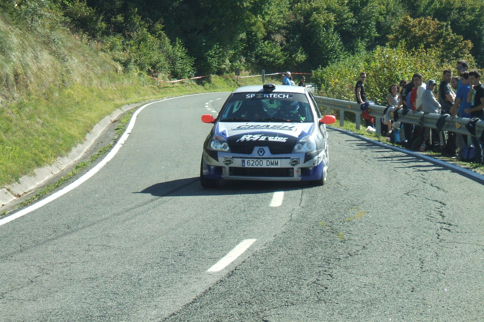 UN COLEGA UN UN RALLY AKI EN NAVARRA