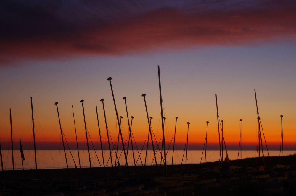 Un coucher de soleil