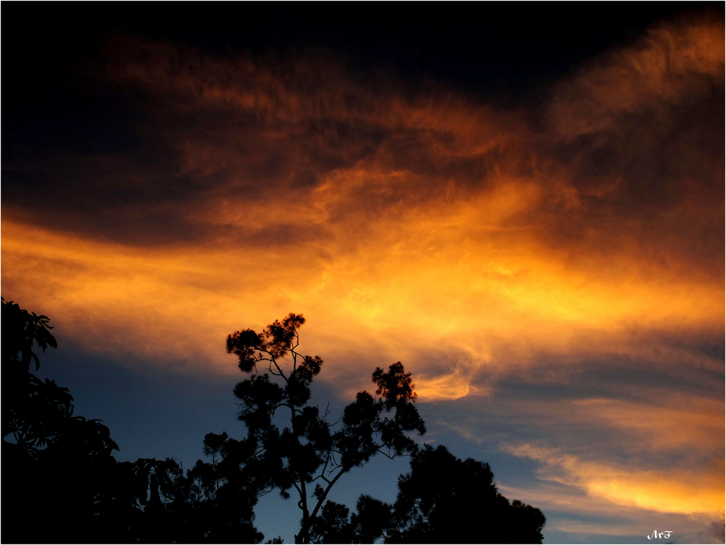 Un coucher de soleil pas comme les autres