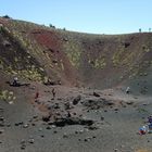 Un cratere dell'etna