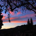 Un crépuscule à Saint-Paul-de-Vence