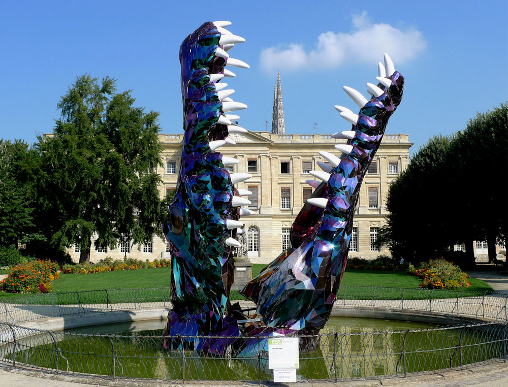 Un crocodile à Bordeaux