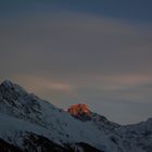 un dernier rayon sur le parrain (val de bagnes)