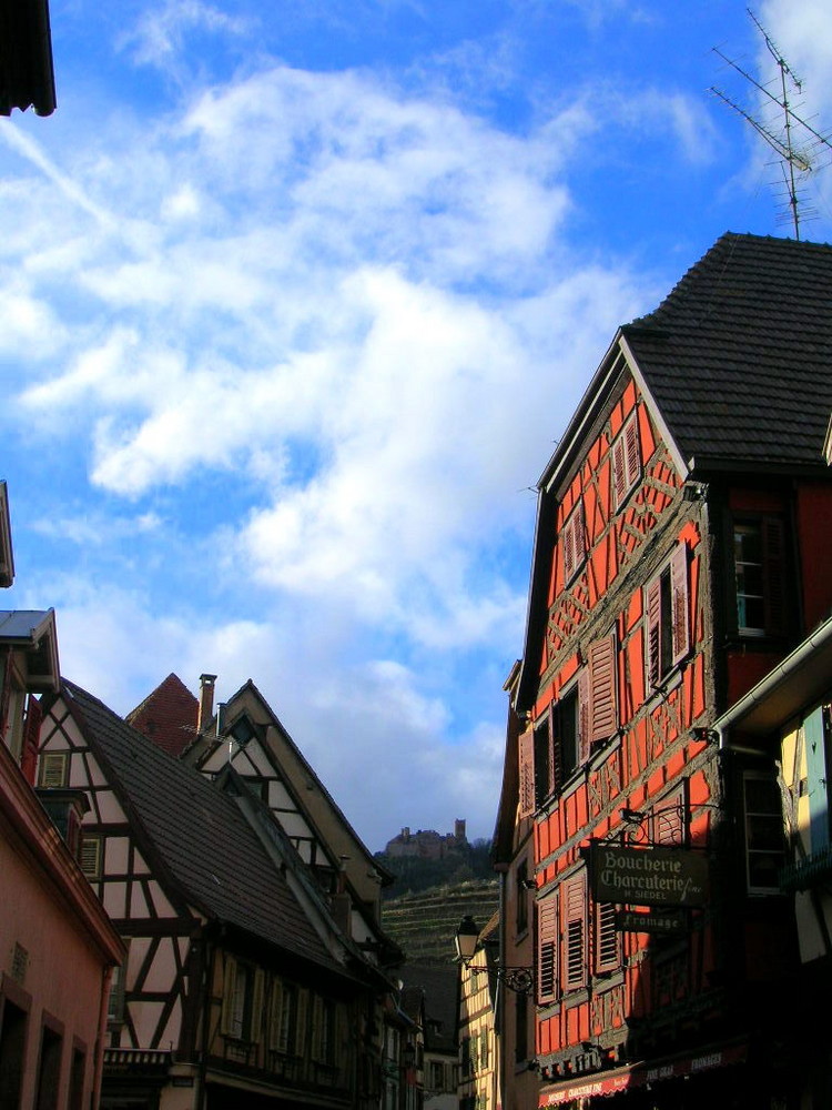 Un des 3 châteaux de Ribeauvillé (Haut-Rhin, Alsace)
