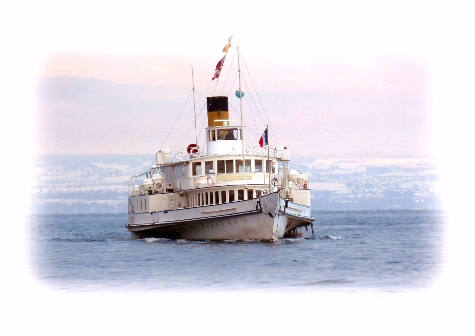 Un des fleurons de la Compagnie générale de navigation (sur le léman)