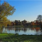 Un des lacs du parc de Gauge à l’automne