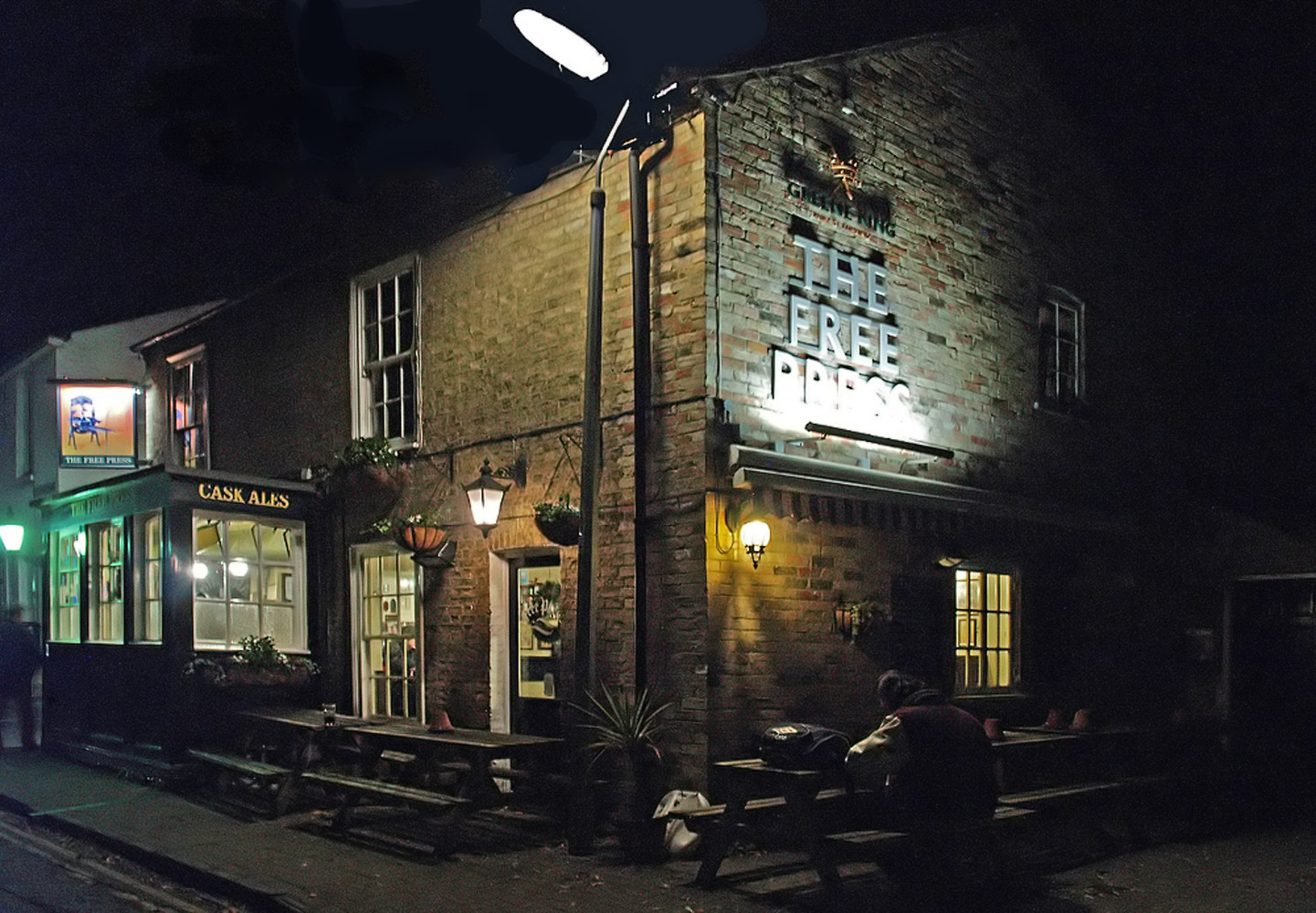 Un des meilleurs pubs de Cambridge  --  The Free Press  --  Ein von den besten Pubs von Cambridge