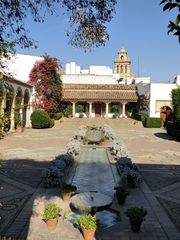 un des patios de la CASA VIANA