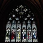  Un des vitraux de l’Eglise Notre-Dame des martyrs Anglais  --  Cambridge
