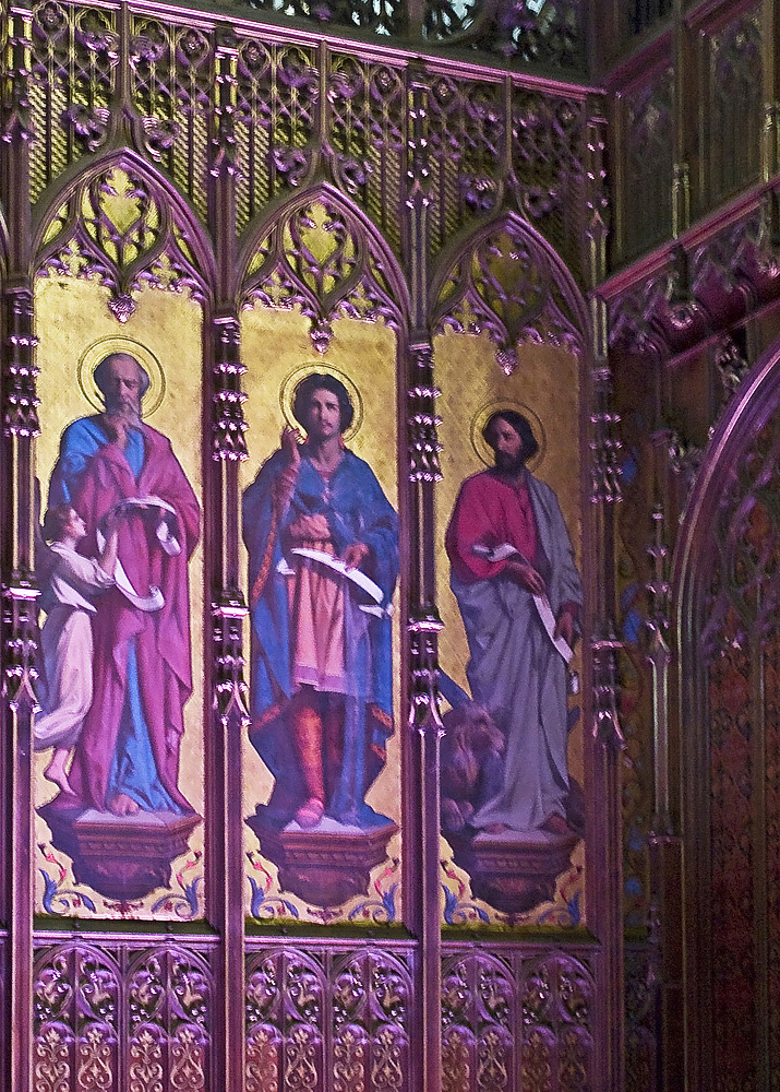 Un détail décoratif de l’avant-chœur de la Cathédrale Sainte-Marie d’Auch