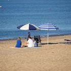 un dia en la playa