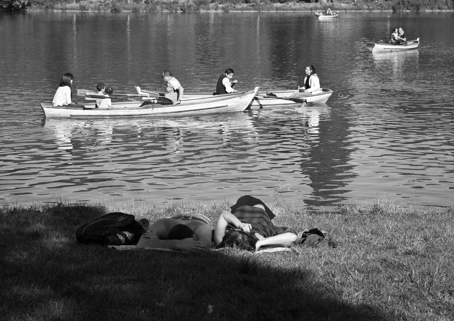 Un Dimanche au bord de l'eau ...