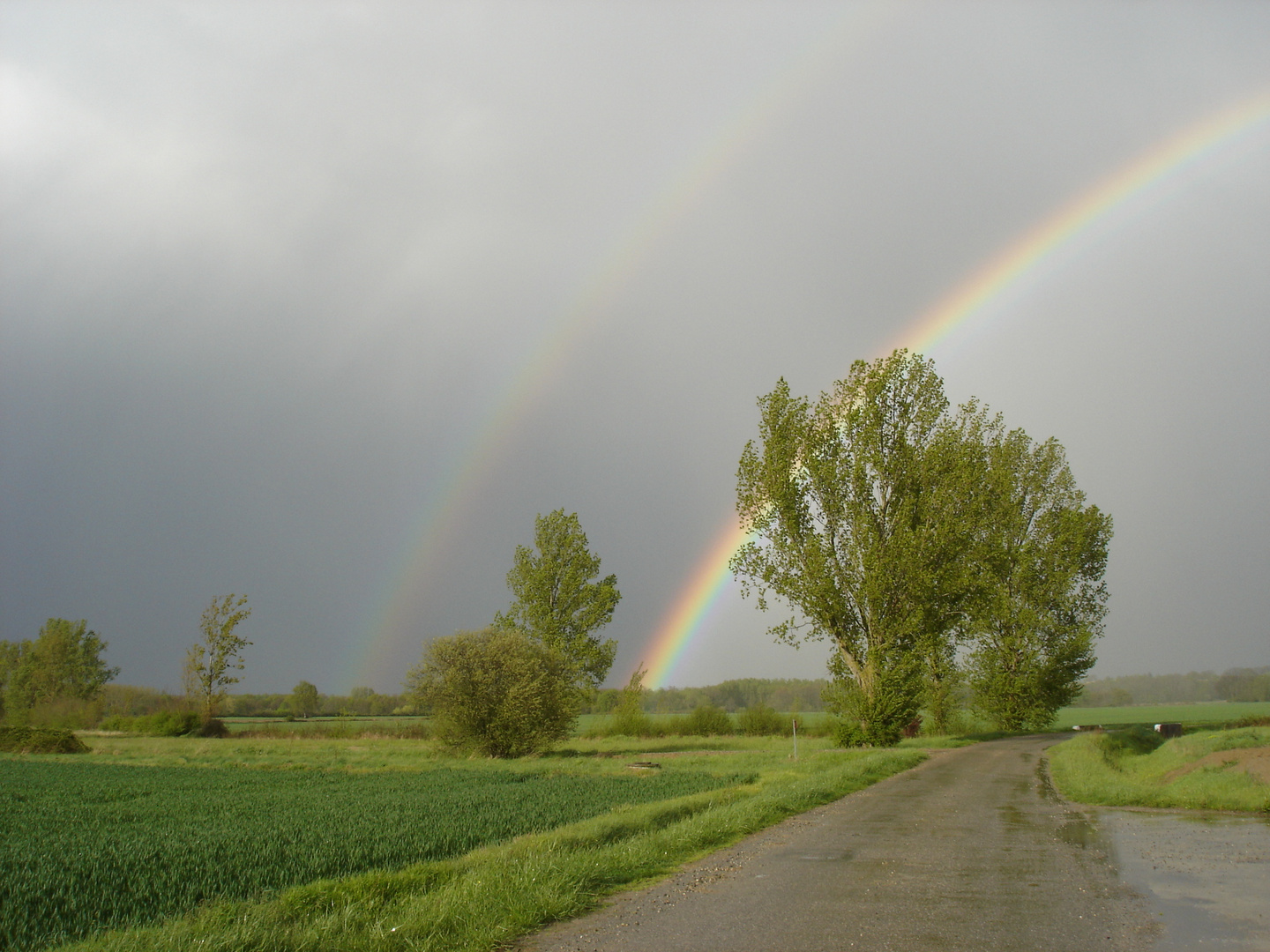 Un double arc en ciel