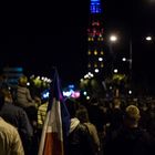 Un drapeau, une tour, la France