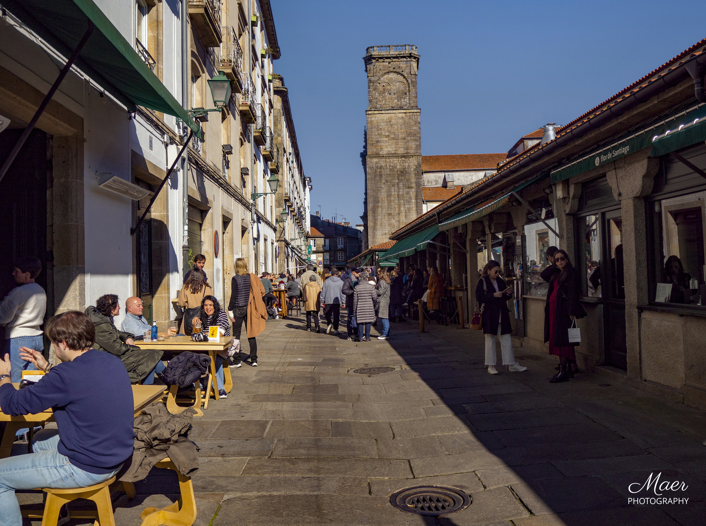 Un Febrero soleado. Mercado de Abastos.