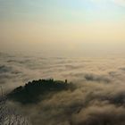 un giorno di nebbia a Santa Maria del monte