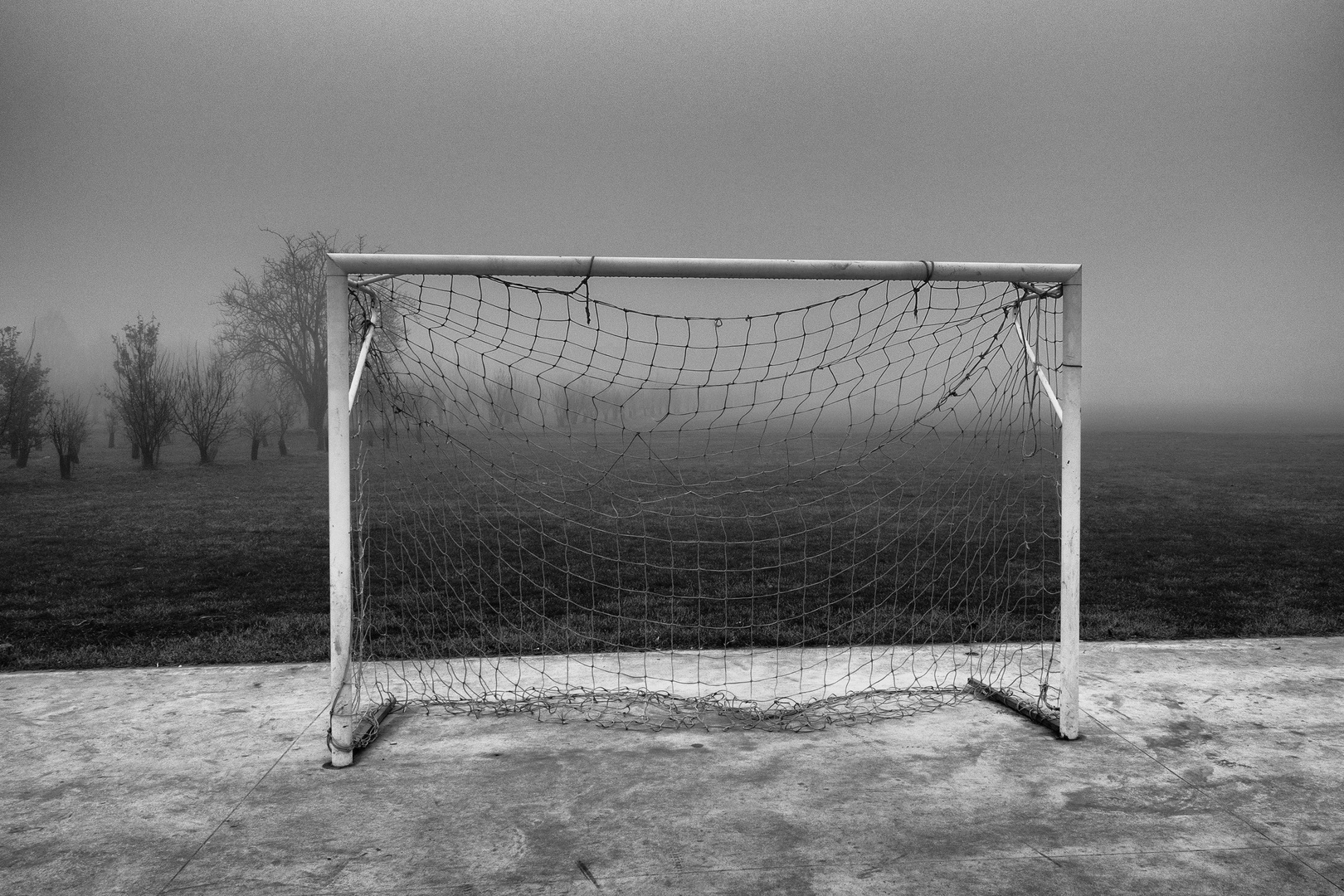 Un gol alla nebbia