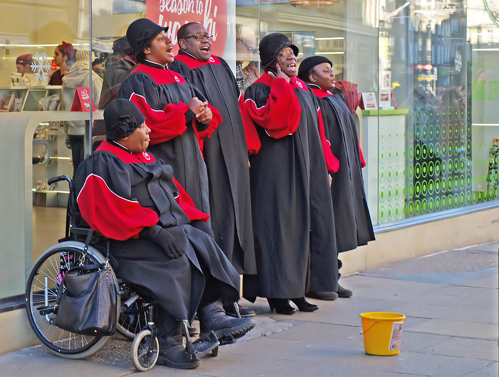  Un gospel pour Noël  --  Cambridge  --  Ein Gospel für Weihnachten