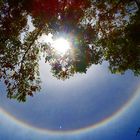 Un halo d'arc en ciel