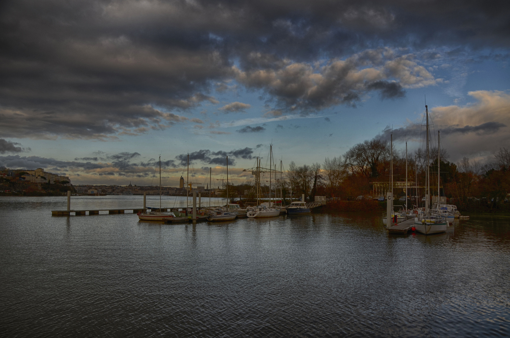 un hiver au port...