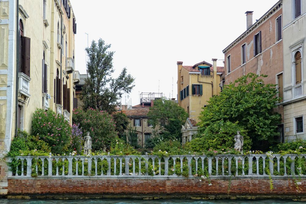 Un jardin à Venise