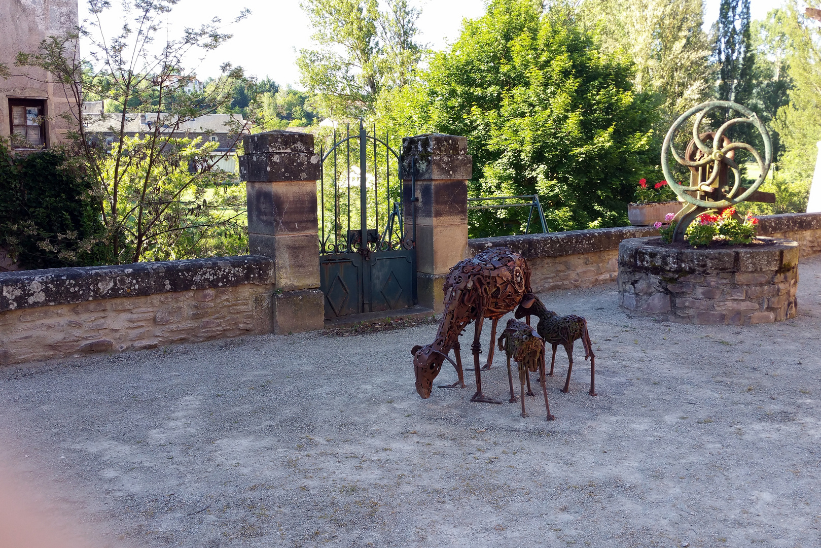 Un joli parc en Auvergne.