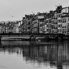 Un jour de pluie à Bayonne.