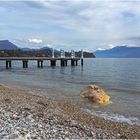 Un jour gris sur le Lac de Garde à Manerba