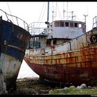 " Un jour gris sur les épaves de Camaret " et non pas les filles de Camaret