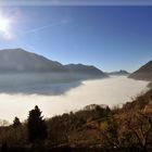 Un lago di nebbia...