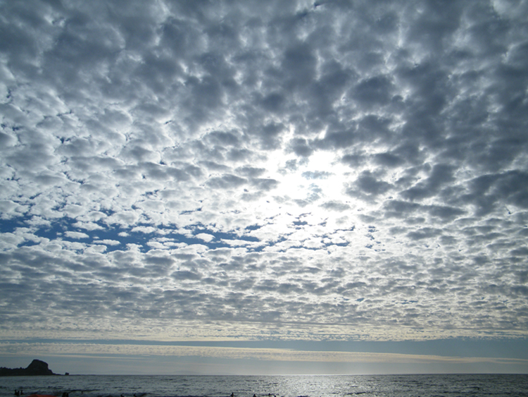 un mar de nubes