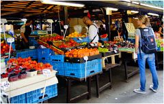 Un marché à Prague