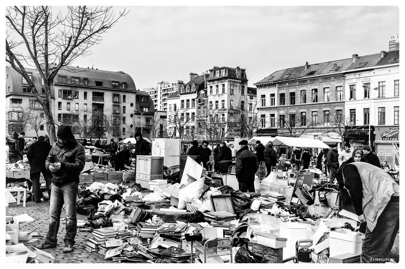 Un marché pas comme les autres