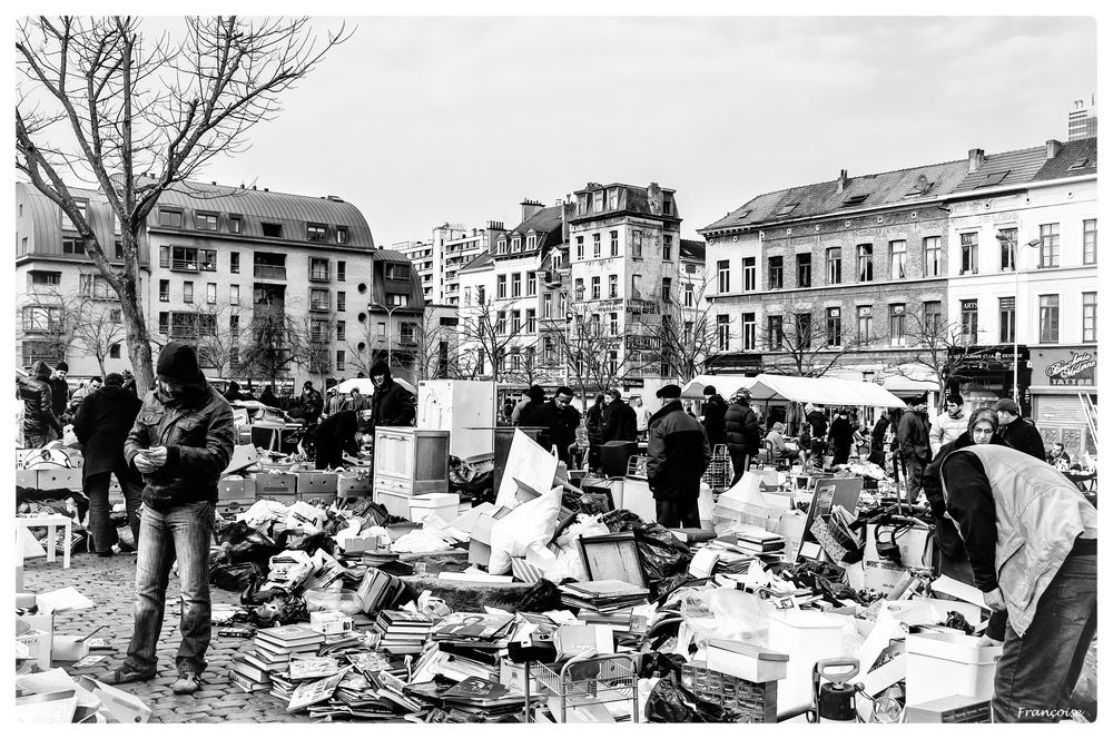 Un marché pas comme les autres