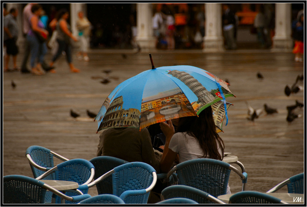 Un Mardi à Venise sous la pluie...