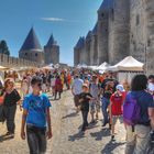 un mare di colori a Carcassone